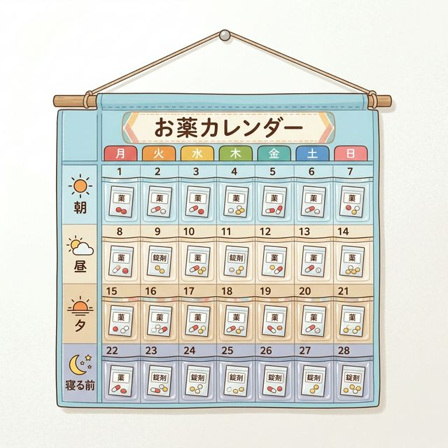 服薬カレンダー